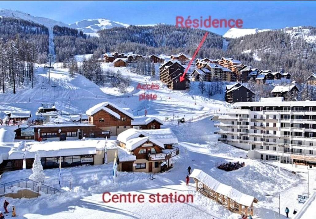 Appartement sur le Parc des Ecrins Puy-Saint-Vincent Extérieur photo